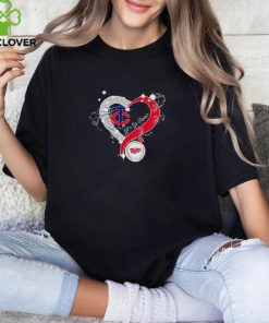 Men's Rhinestone heart Minnesota Twins let's go Twins hoodie, sweater, longsleeve, shirt v-neck, t-shirt