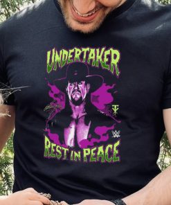 Men's Ripple Junction Ash The Undertaker Rest in Peace Glow Ink T Shirt