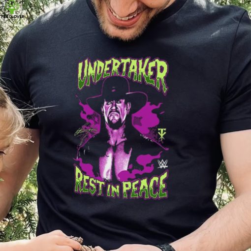 Men's Ripple Junction Ash The Undertaker Rest in Peace Glow Ink T Shirt