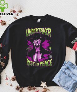 Men's Ripple Junction Ash The Undertaker Rest in Peace Glow Ink T Shirt