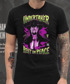 Men's Ripple Junction Ash The Undertaker Rest in Peace Glow Ink T Shirt