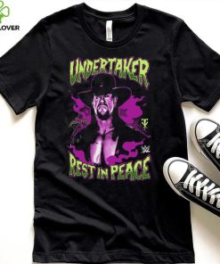 Men's Ripple Junction Ash The Undertaker Rest in Peace Glow Ink T Shirt