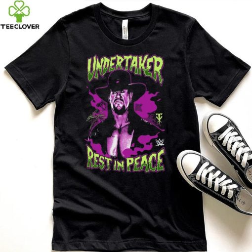 Men's Ripple Junction Ash The Undertaker Rest in Peace Glow Ink T Shirt