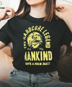Men's Ripple Junction Black Mick Foley The Hardcore Legend Graphic T Shirt