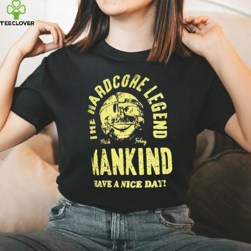 Men’s Ripple Junction Black Mick Foley The Hardcore Legend Graphic T Shirt