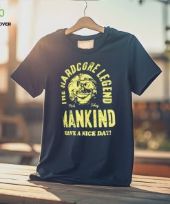 Men's Ripple Junction Black Mick Foley The Hardcore Legend Graphic T Shirt