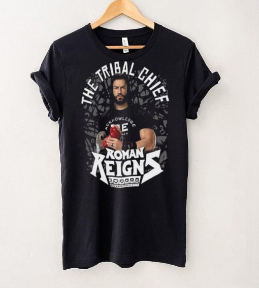 Men’s Ripple Junction Black Roman Reigns The Tribal Chief T Shirt