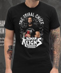 Men's Ripple Junction Black Roman Reigns The Tribal Chief T Shirt