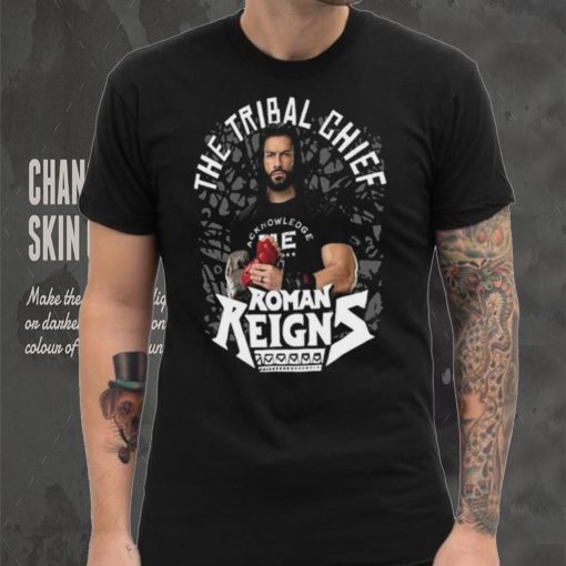 Men’s Ripple Junction Black Roman Reigns The Tribal Chief T Shirt