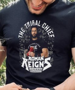 Men's Ripple Junction Black Roman Reigns The Tribal Chief T Shirt