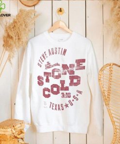 Men's Ripple Junction White Stone Cold Steve Austin The Rattlesnake Graphic T Shirt