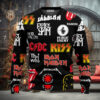 AC DC On The Highway To Hell Christmas Sweater Chirstmas Gifts 2024 Xmas For Family And Friends Ugly Sweater