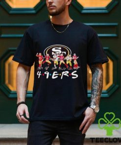 Men’s San Francisco 49ers Friends tv show signatures shirt