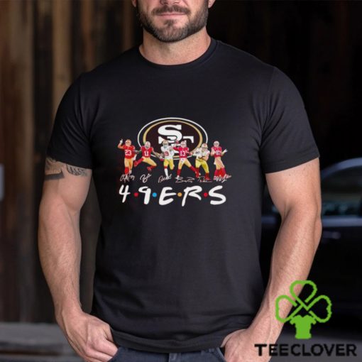 Men’s San Francisco 49ers Friends tv show signatures shirt