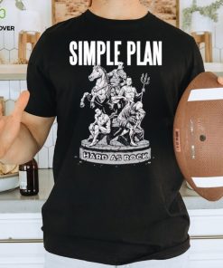 Men’s Simple Plan hard as rock shirt