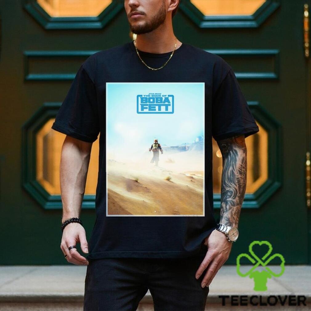 Men’s Star Wars The Book of Boba Fett poster shirt Men’s Star Wars The Book of Boba Fett poster shirt