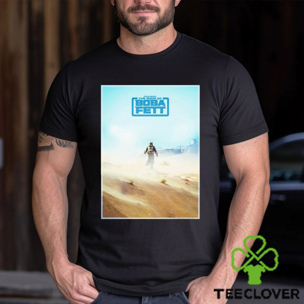 Men’s Star Wars The Book of Boba Fett poster shirt Men’s Star Wars The Book of Boba Fett poster shirt