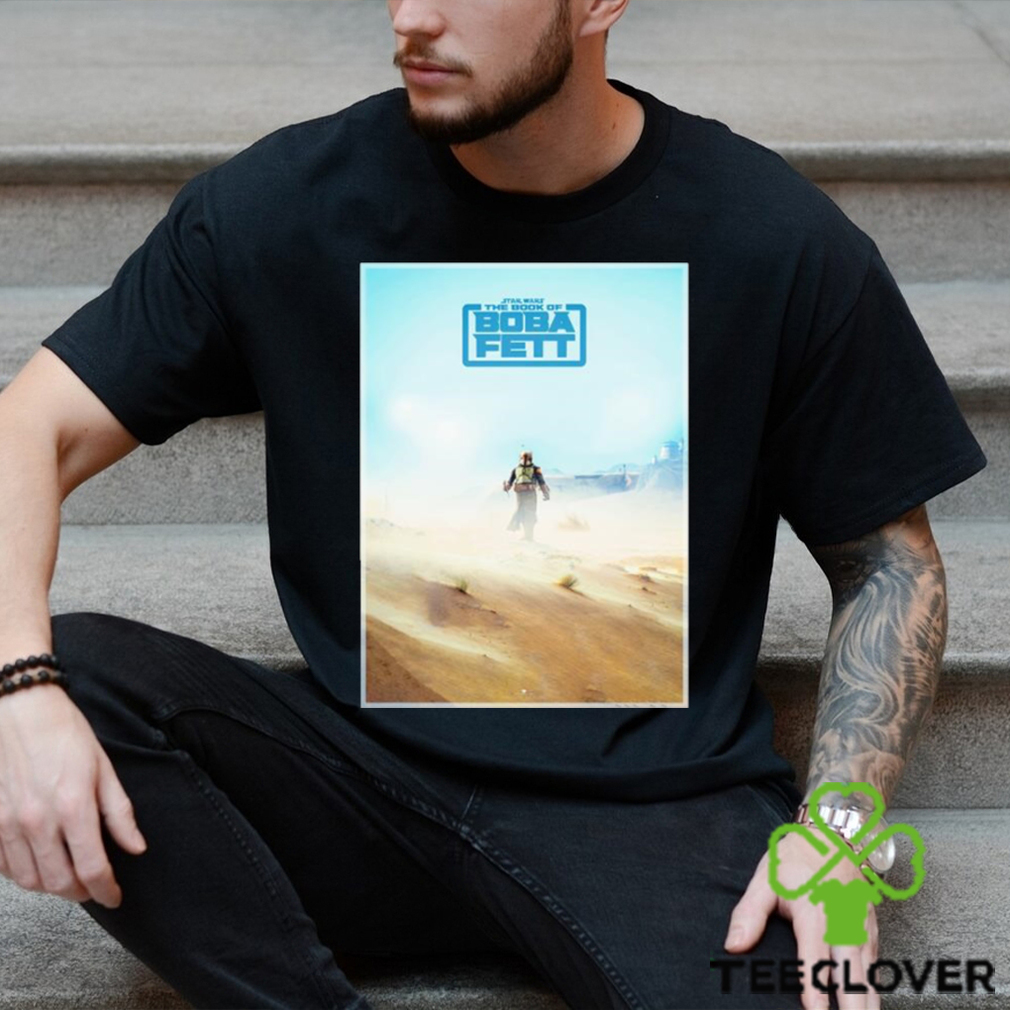 Men’s Star Wars The Book of Boba Fett poster shirt Men’s Star Wars The Book of Boba Fett poster shirt