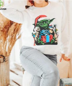 Men's Star Wars Yoda Christmas Shirt, Star Wars Characters Xmas Shirt