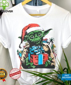 Men's Star Wars Yoda Christmas Shirt, Star Wars Characters Xmas Shirt