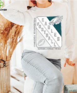 Men's Starter Black Philadelphia Eagles Shield Graphic T Shirt