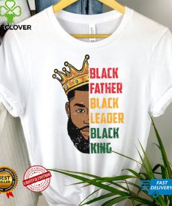 Mens Strong Black King African American Natural Afro T Shirt