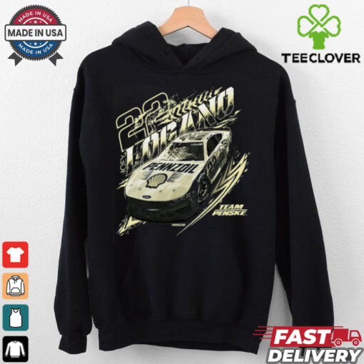 Men’s Team Penske Green Joey Logano Military Car T Shirt