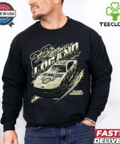Men's Team Penske Green Joey Logano Military Car T Shirt