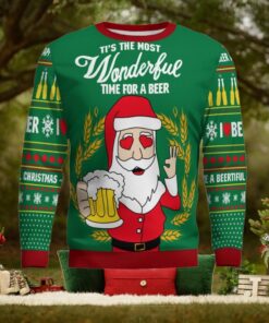 Men’s The Most Wonderful Time For A Beer Christmas Sweater