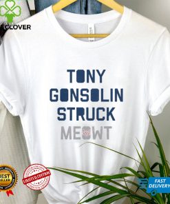 Men’s Tony Gonsolin Struck Meowt shirt
