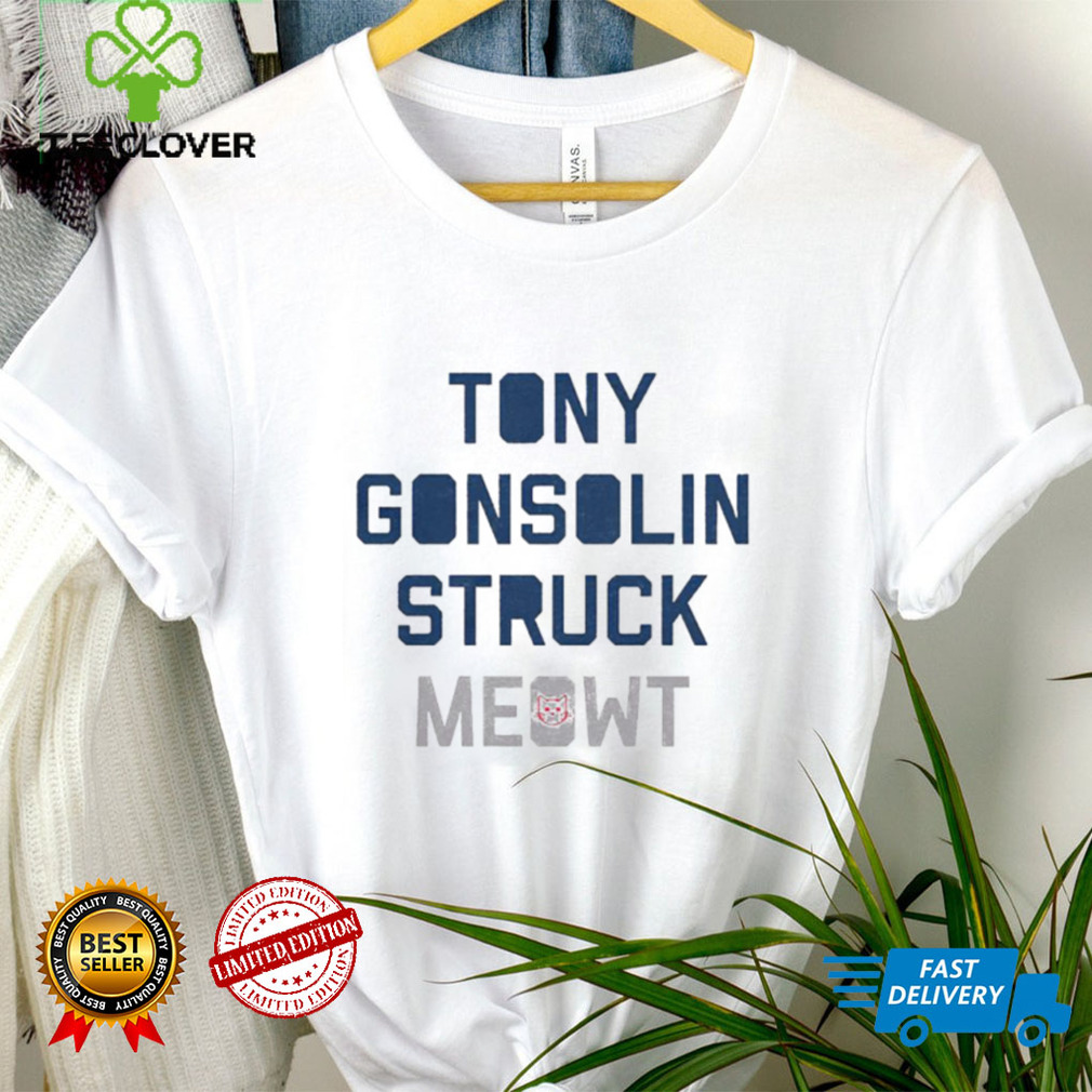 Men’s Tony Gonsolin Struck Meowt shirt