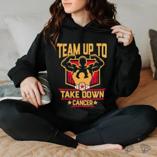 Men’s WWE Connor’s Cure team up to take down cancer hoodie, sweater, longsleeve, shirt v-neck, t-shirt