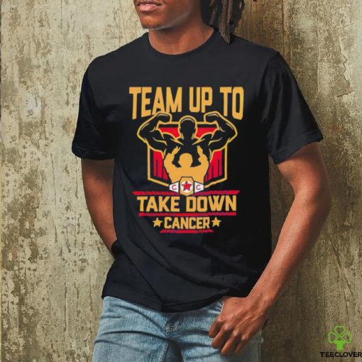 Men’s WWE Connor’s Cure team up to take down cancer hoodie, sweater, longsleeve, shirt v-neck, t-shirt