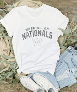 Men's Washington Nationals '47 Cream City Connect Crescent Franklin Raglan Three Quarter Sleeve T Shirt