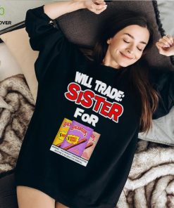Men’s Will trade sister for Backwoods shirt