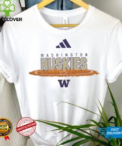 Men's adidas White Washington Huskies Softball Pitcher's Circle T Shirt