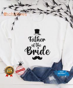 Mens funny father of of the bride father love T Shirt
