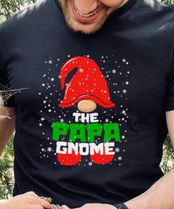 Mens papa gnome funny family matching christmas pajama sweatshirt