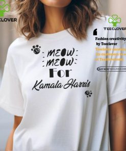 Meow Meow For Kamala Harris Shirt 2 Meow Meow For Kamala Harris Shirt