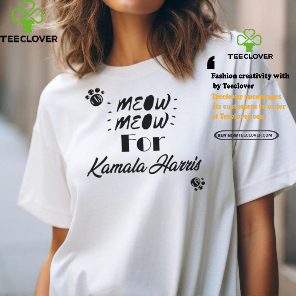 Meow Meow For Kamala Harris Shirt Meow Meow For Kamala Harris Shirt