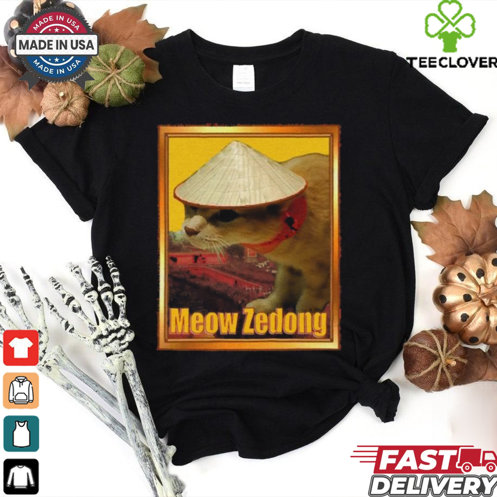 Meow Zedong T Shirts Meow Zedong T Shirts