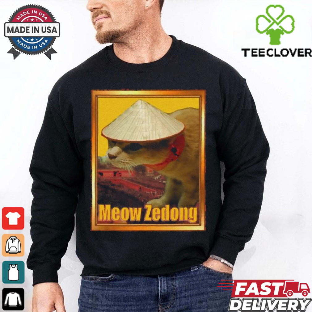 Meow Zedong T Shirts Meow Zedong T Shirts