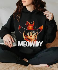 Meowdy Cat Cowboy Funny Cat Meme Shirt