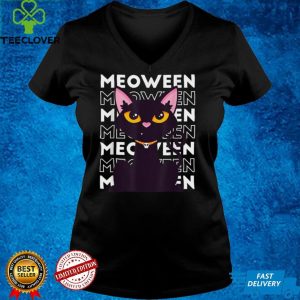 Meoween. It’s Never Too Early For Halloween Black Cat T Shirt