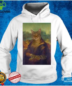 Meowing Lisa Funny Cat Shirt, Cat Art Tshirt, Cat Lover T Shirt tee