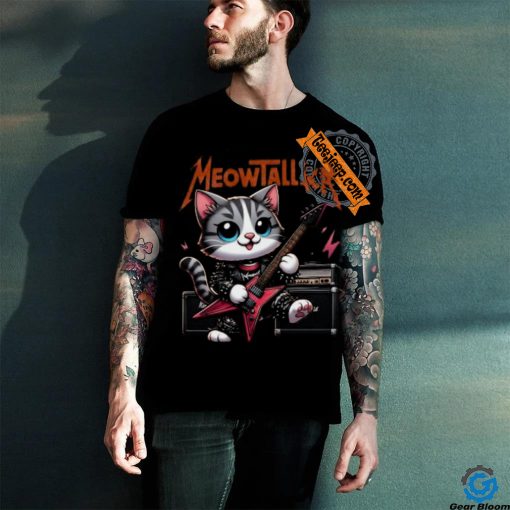 Meowtallica Funny Cat T Shirt