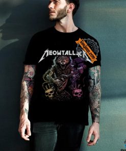 Meowtallica Meowster of Puppets T Shirt