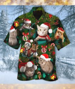 Meowy CatMas Hawaii Shirt