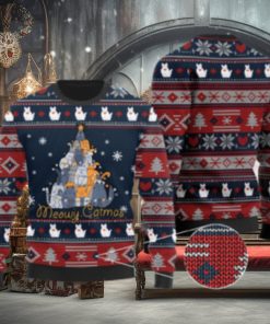 Meowy Catmas Christmas Cats Tree Ugly Sweater For Cat Lovers On Christmas Days