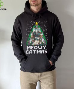 Meowy Catmas Christmas Tree Cats Mask Xmas Quarantine Gift T Shirt 1 Meowy Catmas Christmas Tree Cats Mask Xmas Quarantine Gift T Shirt